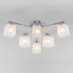 Потолочная люстра Eurosvet Delfi 30162/6 хром, фото 