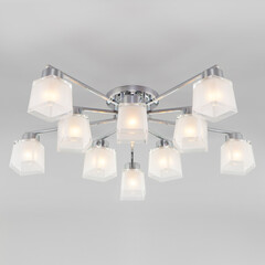 Потолочная люстра Eurosvet Delfi 30162 хром, фото 