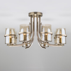 Потолочная люстра Eurosvet 60085/8 античная бронза, фото 