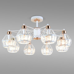 Потолочная люстра Eurosvet 70075/8 белый, фото 