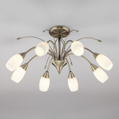 Потолочная люстра Eurosvet 30280/8 античная бронза, фото 