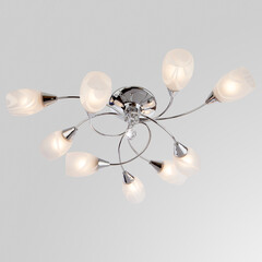 Подвесная люстра Eurosvet 2275/9 хром, фото 