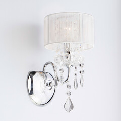 Бра Eurosvet 2045/1 хром/белый, фото 