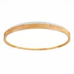 SLE201382-01 Светильник потолочный Светлое дерево/Белый LED 1*40W 3000K/4000K/6000K DELIA, фото 