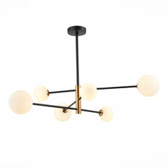 SLE220103-06 Светильник подвесной Черный, Бронза/Белый G9 6*5W ARCOLA, фото 