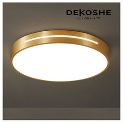 Светильник потолочный DeKoShe DKS 40/3 brass, фото 
