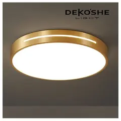 Светильник потолочный DeKoShe DKS 40/3 brass, фото 