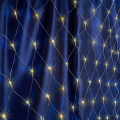 Светодиодная гирлянда Feron CL31 сеть 3х2,7м + 3м 230V 2700K  c питанием от сети, прозрачный шнур 48174, фото 