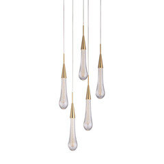 Подвесной светильник Pour 5A br.brass, фото 