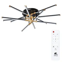 Потолочная люстра Arte Lamp FERNANDO A2199PL-6BK, фото 