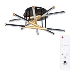 Потолочная люстра Arte Lamp FERNANDO A2199PL-5BK, фото 
