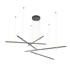 Подвесная люстра Arte Lamp ERRAI A2195SP-5BK, фото 