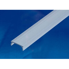 UFE-R01 CLEAR 200 POLYBAG Прозрачный рассеиватель для алюминиевого профиля, пластик. Длина 200 см. ТМ Uniel, фото 