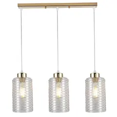 Светильник подвесной (подвес) Rivoli Malice 9124-203 3 х Е27 40 Вт модерн потолочный, фото 