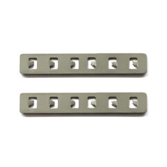 Прямой соединитель для встраиваемого магнитного шинопровода (2 шт) ST Luce ST005.749.00, фото 