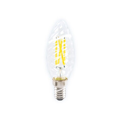 Светодиодная лампа Filament LED C35 6W E14 4200K (50W) 220-240V, фото 