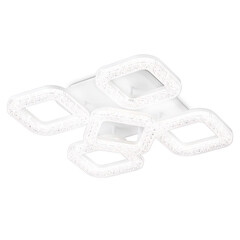 Светильник потолочный светодиодный с пультом FA3914/4+1 WH белый 80W 3000K/4200K/6400K 380*380*110 (ПДУ РАДИО 2.4G), фото 