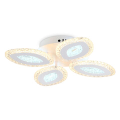 Светильник потолочный светодиодный с пультом FA4012/4 WH белый 60W 3000K+6400K/4200K/6400K+3000K 330*330*85 (ПДУ ИК), фото 