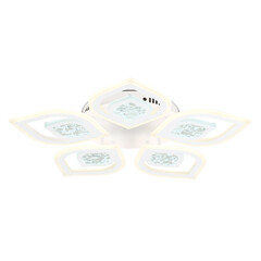 Светильник потолочный светодиодный с пультом FA4292/5 WH белый 120W 3000K+6400K/4200K/6400K+3000K D680*80 (ПДУ ИК), фото 