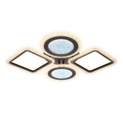 Потолочный светодиодный светильник с пультом FA431/4 CF кофе 108W 750*580*80 (ПДУ РАДИО 2.4G), фото 