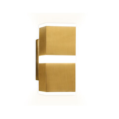 Настенный светодиодный светильник с акрилом FW191 SGD золото песок LED 4200K 12W 140*60*80, фото 