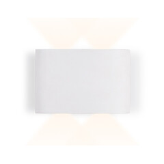 Настенный светодиодный светильник FW142 WH/S белый/песок LED 3000K 4W 120*80*40, фото 