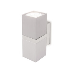 Настенный светильник FW245/2 WH/CH белый/хром GU10*2 max 12W 155*61*80, фото 