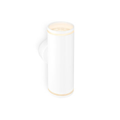 Настенный светильник со сменной лампой GU10 и акрилом FW2488/2 WH белый GU10/2 max 12W 170*55*95, фото 