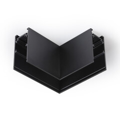 Коннектор угловой для накладного шинопровода Magnetic GL3372 BK черный 85*85*H53.7, фото 