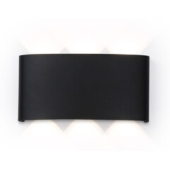 Светильник светодиодный уличный настенный архитектурный ST4456/6 BK черный IP65 LED 4200K 6W 158*80*40 ST4456, фото 