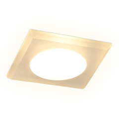 Встраиваемый точечный светильник TN138 WH/FR белый/матовый GU5.3 90*90*25, фото 