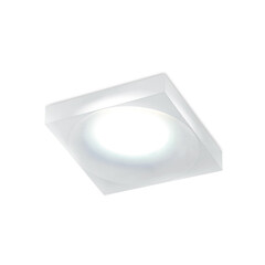 Встраиваемый точечный светильник TN136 WH/FR белый/матовый GU5.3 80*80*32, фото 