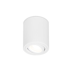 Накладной поворотный точечный светильник белый GU5.3 D80*100 Ambrella Light TN225, фото 