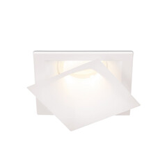 Встраиваемый точечный светильник TN188 WH/S белый/песок GU5.3 80*80*50, фото 