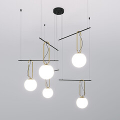 Подвесной светильник 70143/5 черный, фото 