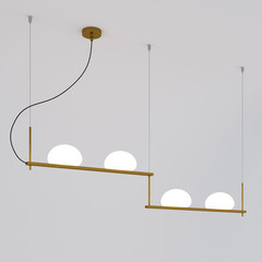 Подвесной светильник 70145/4 латунь, фото 