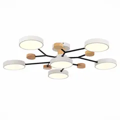 SLE6006-502-06 Светильник потолочный Белый/Белый LED 6*12W 3000K/4500K/6000K FAEMA, фото 