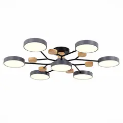 SLE6006-702-07 Светильник потолочный Серый/Серый LED 7*12W 3000K/4500K/6000K FAEMA, фото 