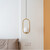 Подвесной Светильник Matthew Mccormick Hoop 50 Gold Mila Pendant By Imperiumloft, фото , изображение 4