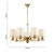 Подвесная люстра Favourite Venustus 2679-7P, фото , изображение 3