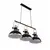 Подвесная люстра Lumina Deco Batore LDP 274-3 BK, фото 