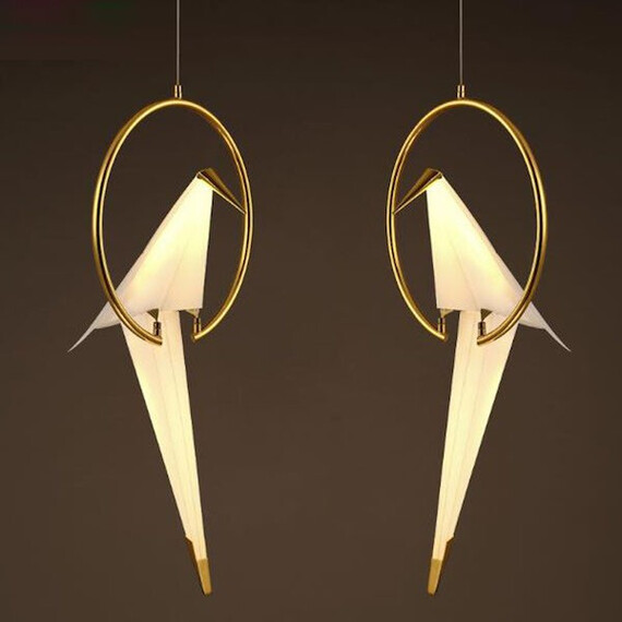 Подвесной Светильник Origami Bird Pendant By Imperiumloft, фото 