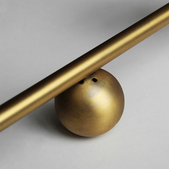 Подвесной Реечный Светильник Hoop L90 Латунь By Imperiumloft, фото , изображение 9