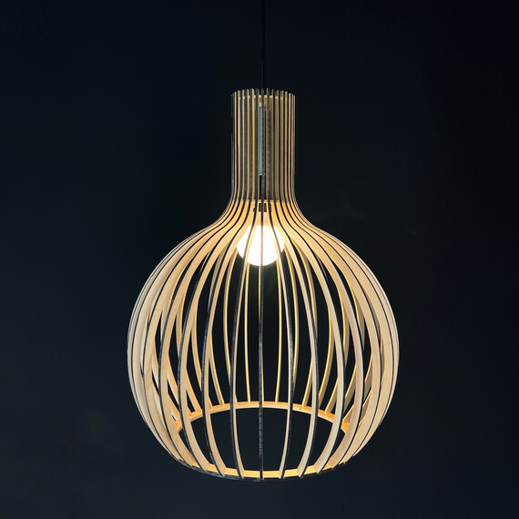 Подвесной Светильник Secto Octo 4240 Lamp Black By Imperiumloft, фото 