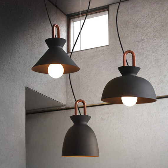 Подвесной Светильник Omg Coil А Черный By Imperiumloft, фото , изображение 5