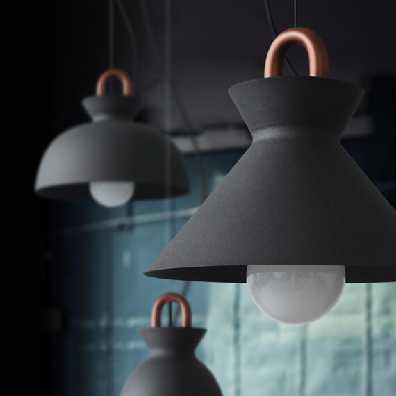 Подвесной Светильник Omg Coil А Черный By Imperiumloft, фото , изображение 2