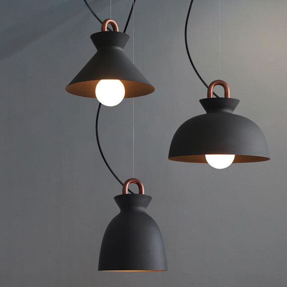 Подвесной Светильник Omg Coil А Черный By Imperiumloft, фото , изображение 3