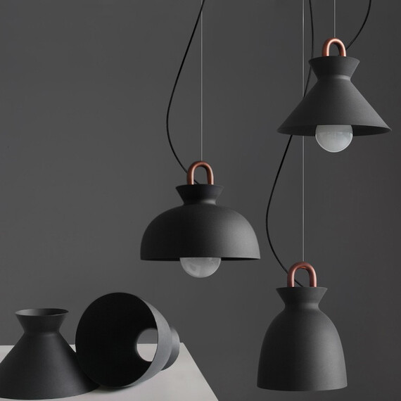 Подвесной Светильник Omg Coil А Черный By Imperiumloft, фото , изображение 4