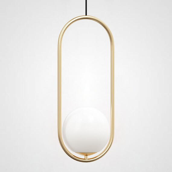 Подвесной Светильник Matthew Mccormick Hoop 50 Gold Mila Pendant By Imperiumloft, фото 