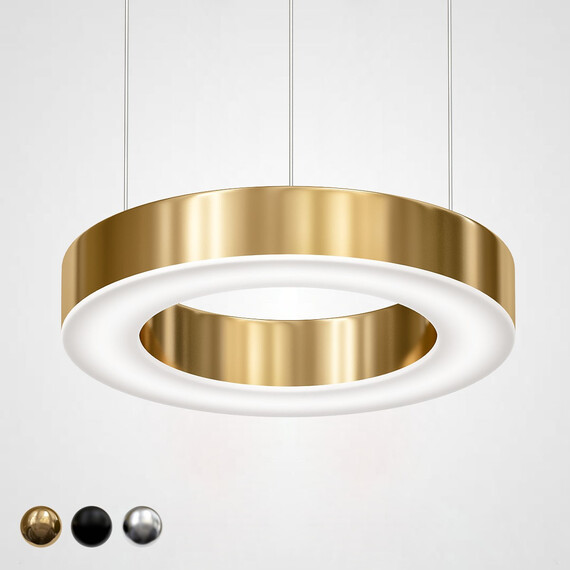 Люстра Light Ring Horizontal D30 Золото By Imperiumloft, фото 